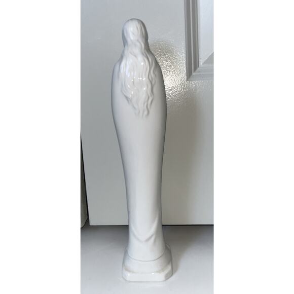 Vintage Modonna Blessed Virgin Mary figurine 12” R.R. Roman Japan - Picture 3 of 5